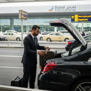 Online hourly chauffeur booking Dubai