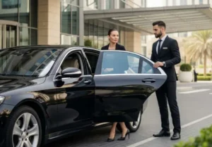 Luxury sedan hourly hire Dubai